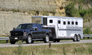 Ford Pickup & Horse Trailer