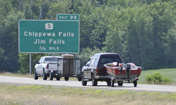 Two Trucks & Two Trailers