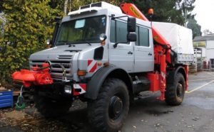 Unimog 5000 Werner Winch