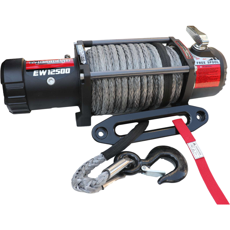 Musclelift 12500 Lbs Winch with Synthetic Rope