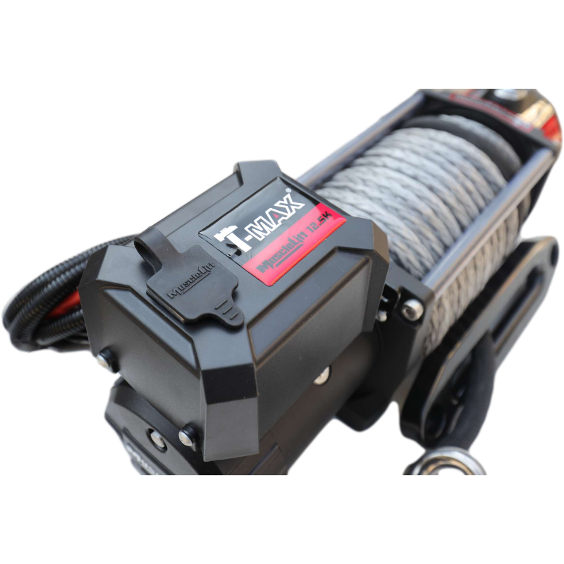Musclelift 12500 Lbs Winch with Synthetic Rope 图11