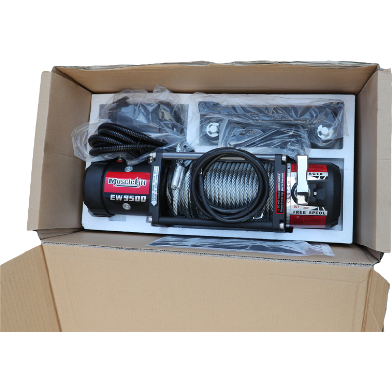 Musclelift 12500 Lbs Winch with Synthetic Rope 图20