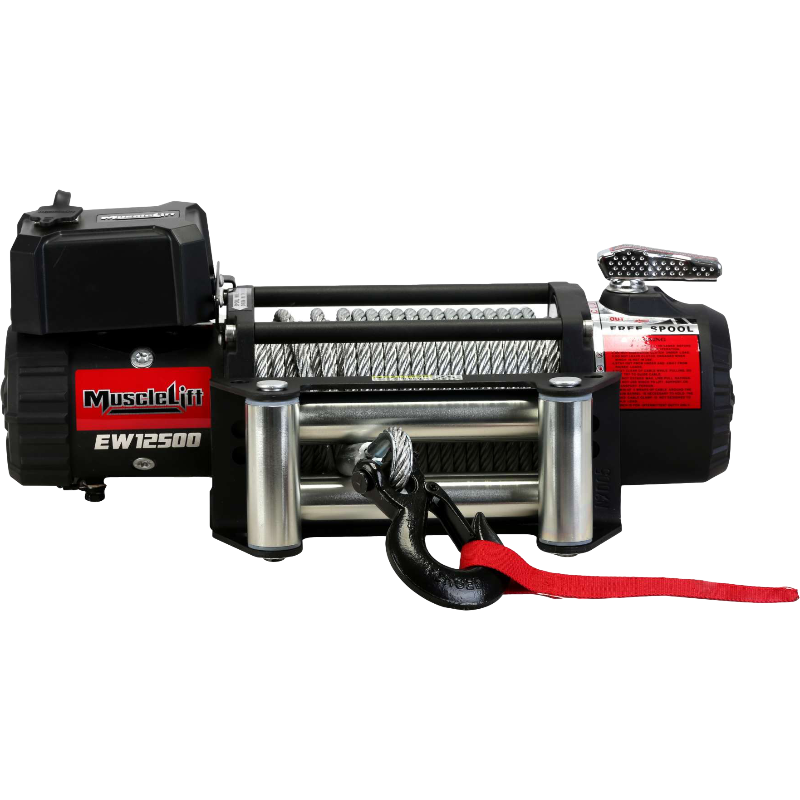 Musclelift 12500 Lbs Winch with Wire Rope