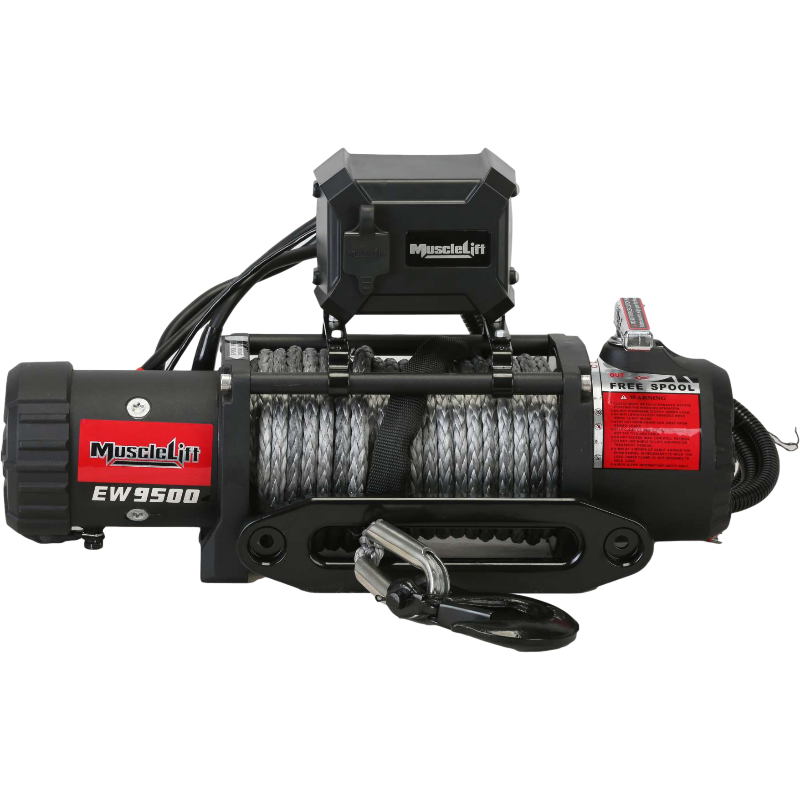 Musclelift 9500 Lbs Winch with Synthetic Rope 图3