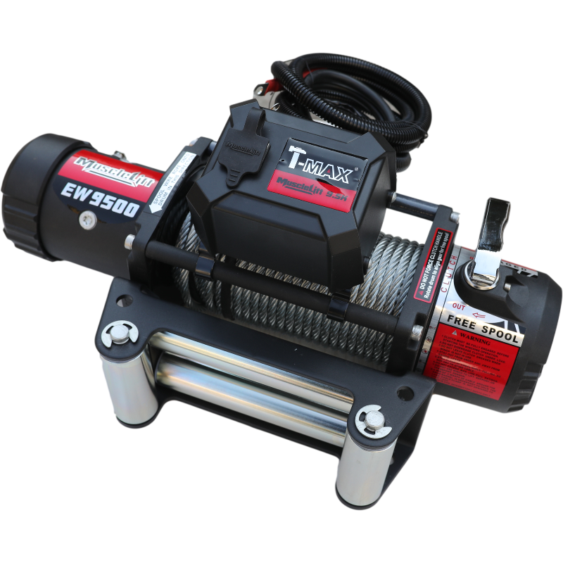 Musclelift 9500 Lbs Winch with Wire Rope