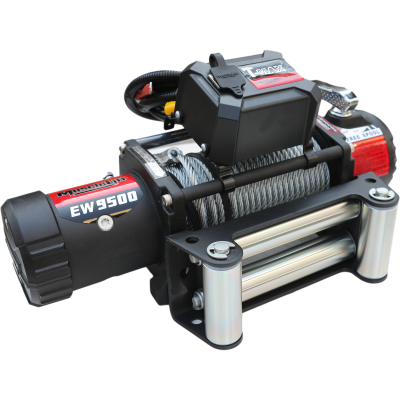 Musclelift 9500 Lbs Winch with Wire Rope 图2