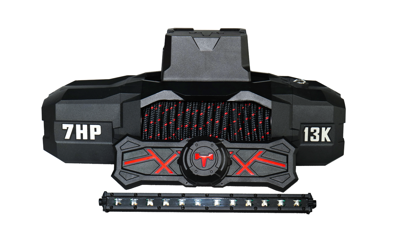 Force View Titan Winch 13k With Smaller Control Box