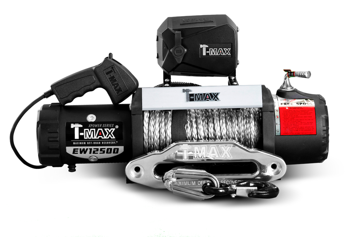 X-Power 12500 Lbs Winch with Synthetic Rope 图2