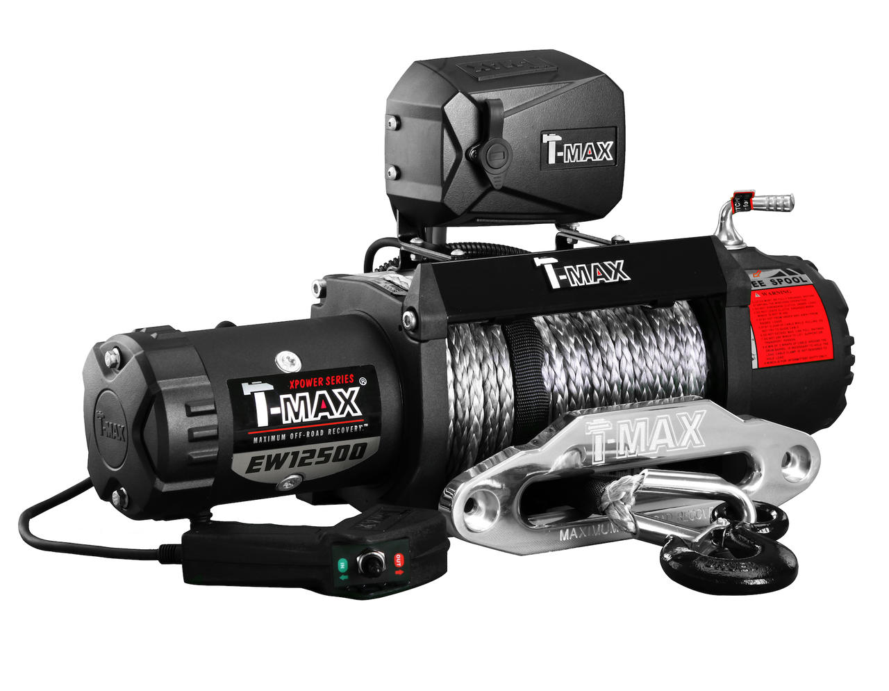 X-Power 12500 Lbs Winch with Synthetic Rope 图5