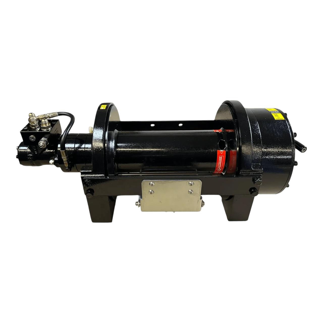 20,000 lb Hydraulic Recovery Winch | Long Drum | Manual Clutch 图2