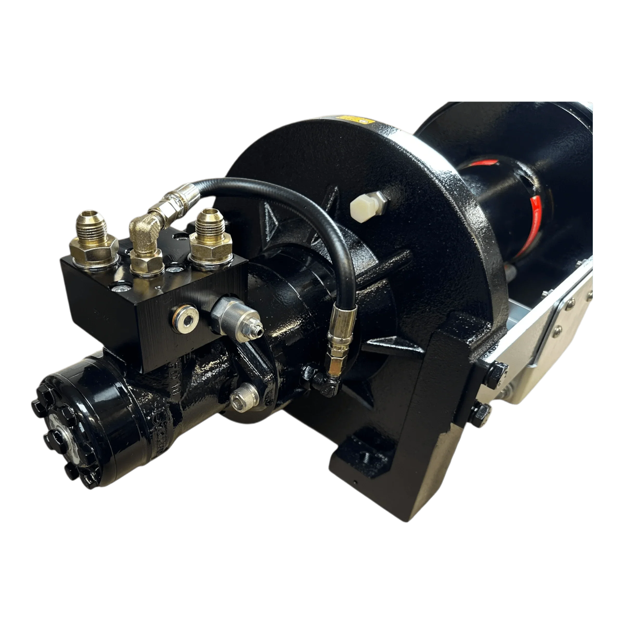 20,000 lb Hydraulic Recovery Winch | Long Drum | Manual Clutch 图4