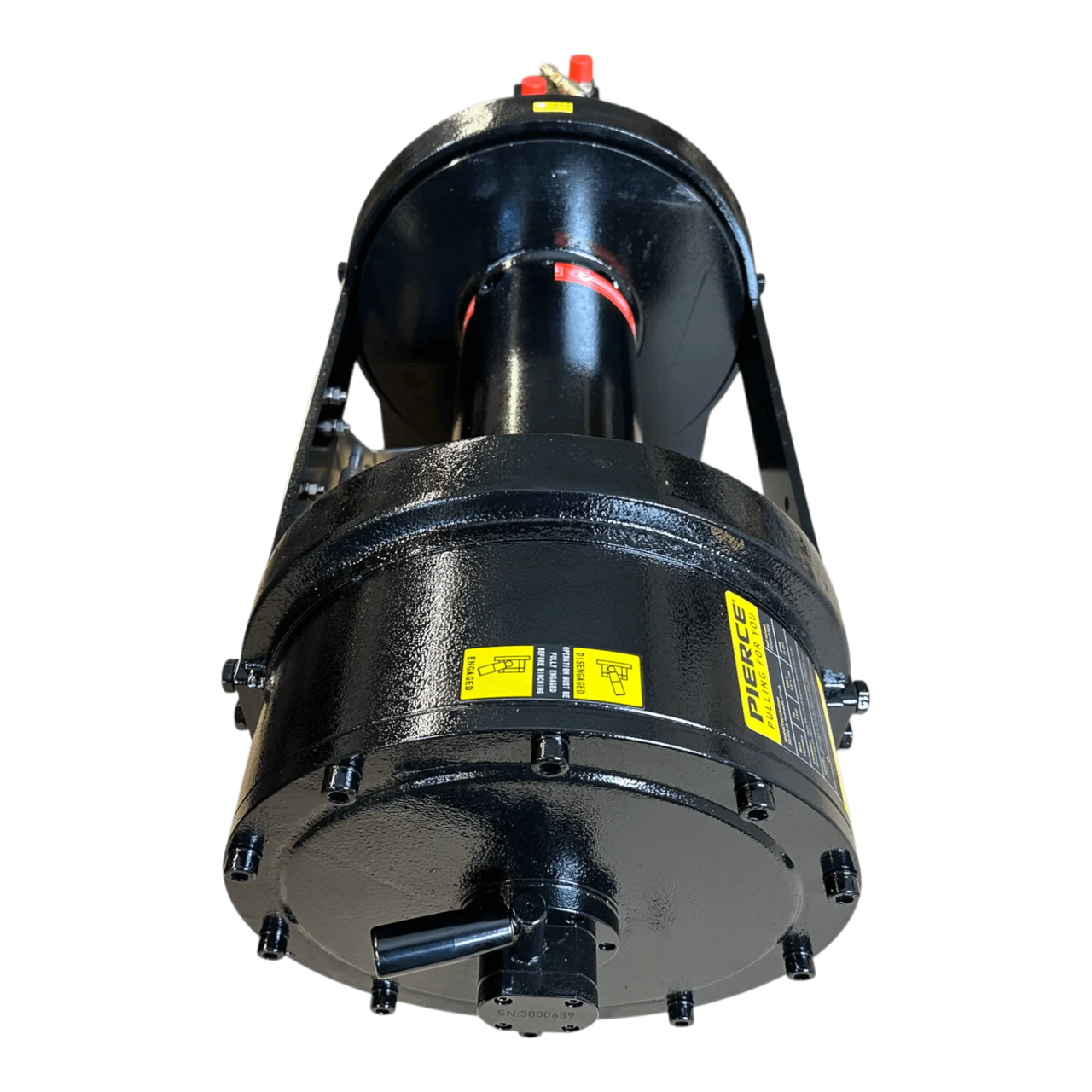30,000 lb Hydraulic Recovery Winch | Long Drum | Manual Clutch 图5