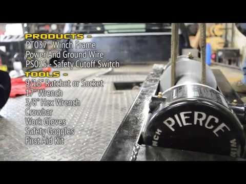 12,500 lbs. 11" Drum Industrial Electric Winch 图2