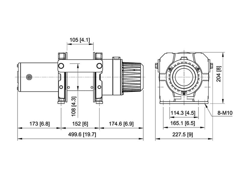 GTD-2200 机身尺寸图1