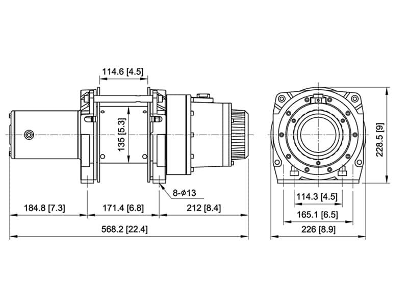 GTD-2800 机身尺寸图1