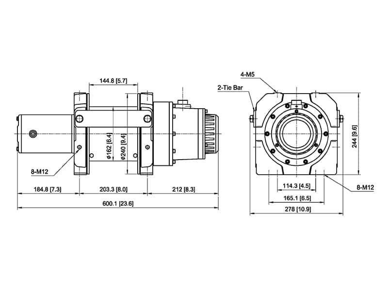 GTD-3300 机身尺寸图1