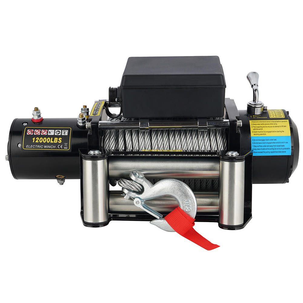 12000 LB. 12V 4×4 WINCH WITH STEEL ROPE 图6