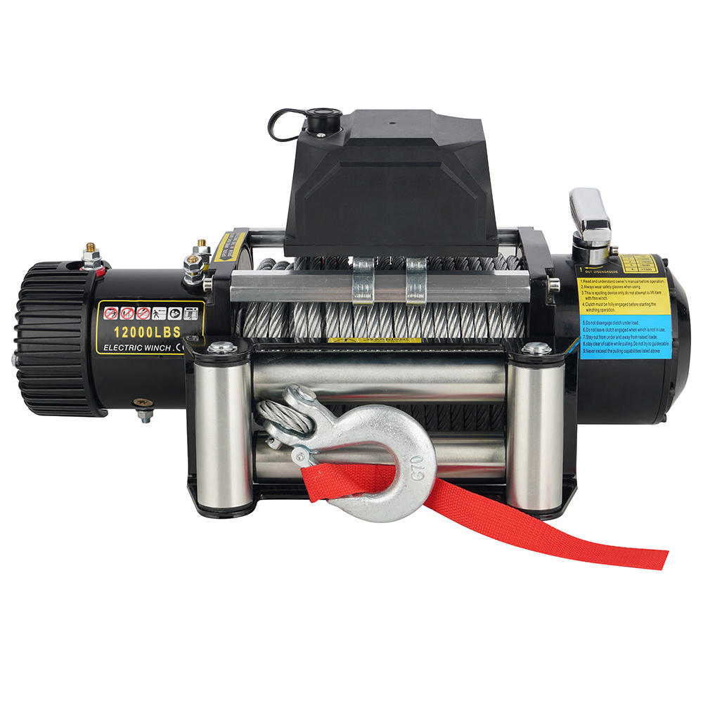 12V 4×4 12000LB CAR WINCH WITH WIRELESS REMOTE 图4