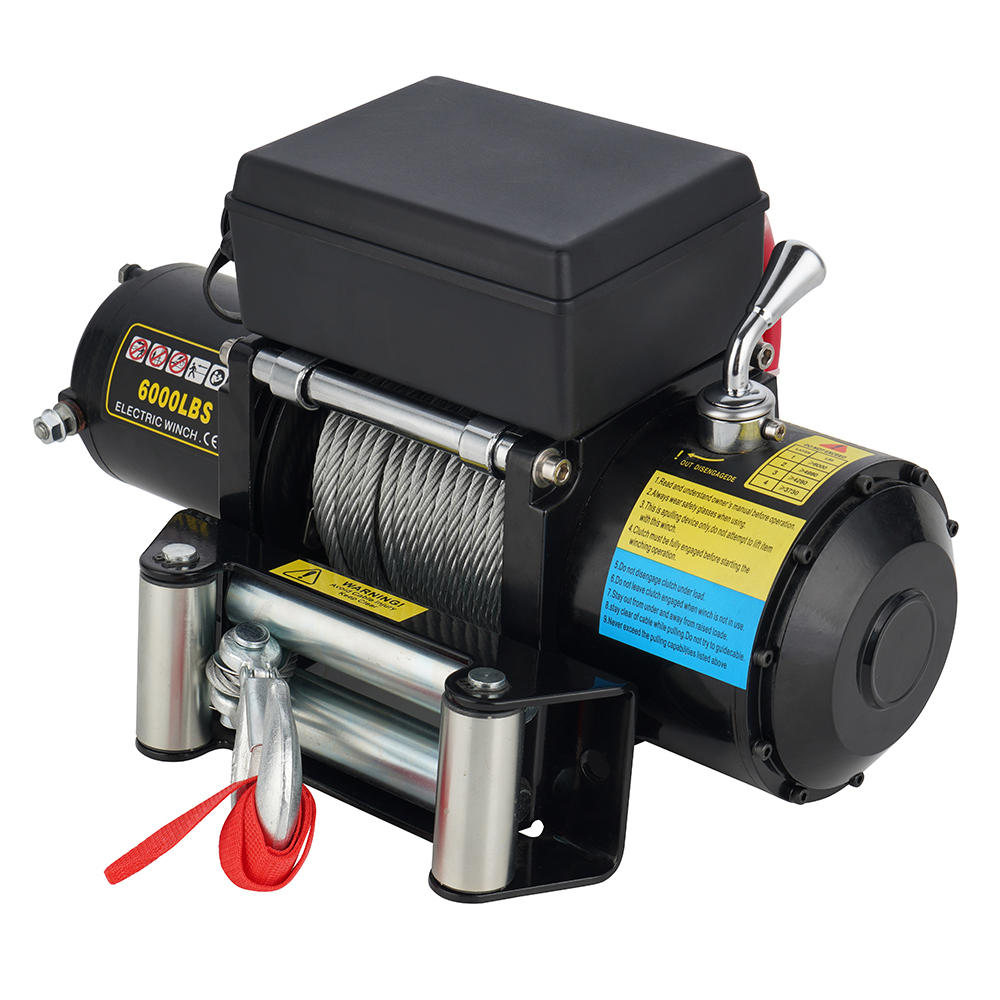 6000 LB. 12V 4×4 WINCH WITH STEEL ROPE 图2