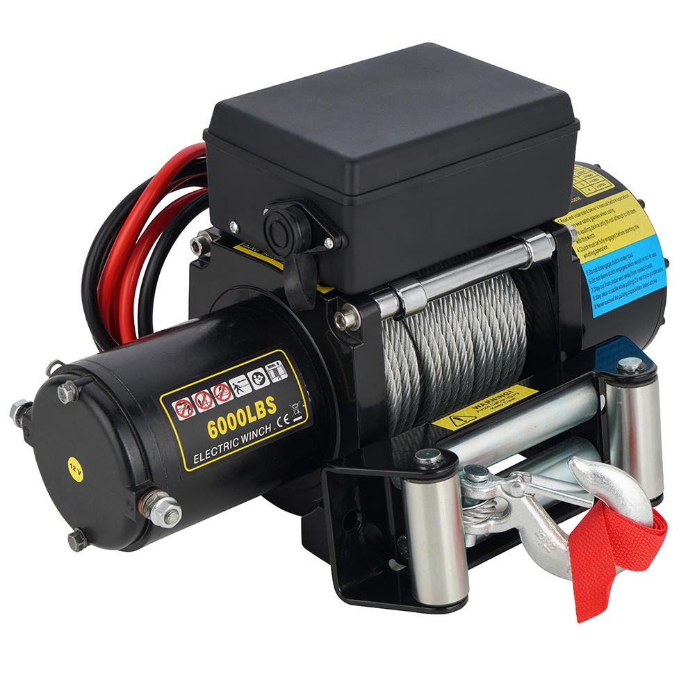 6000 LB. 12V 4×4 WINCH WITH STEEL ROPE 图3