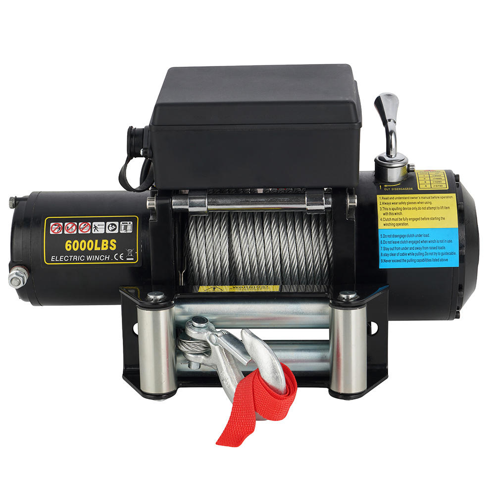 6000 LB. 12V 4×4 WINCH WITH STEEL ROPE 图4