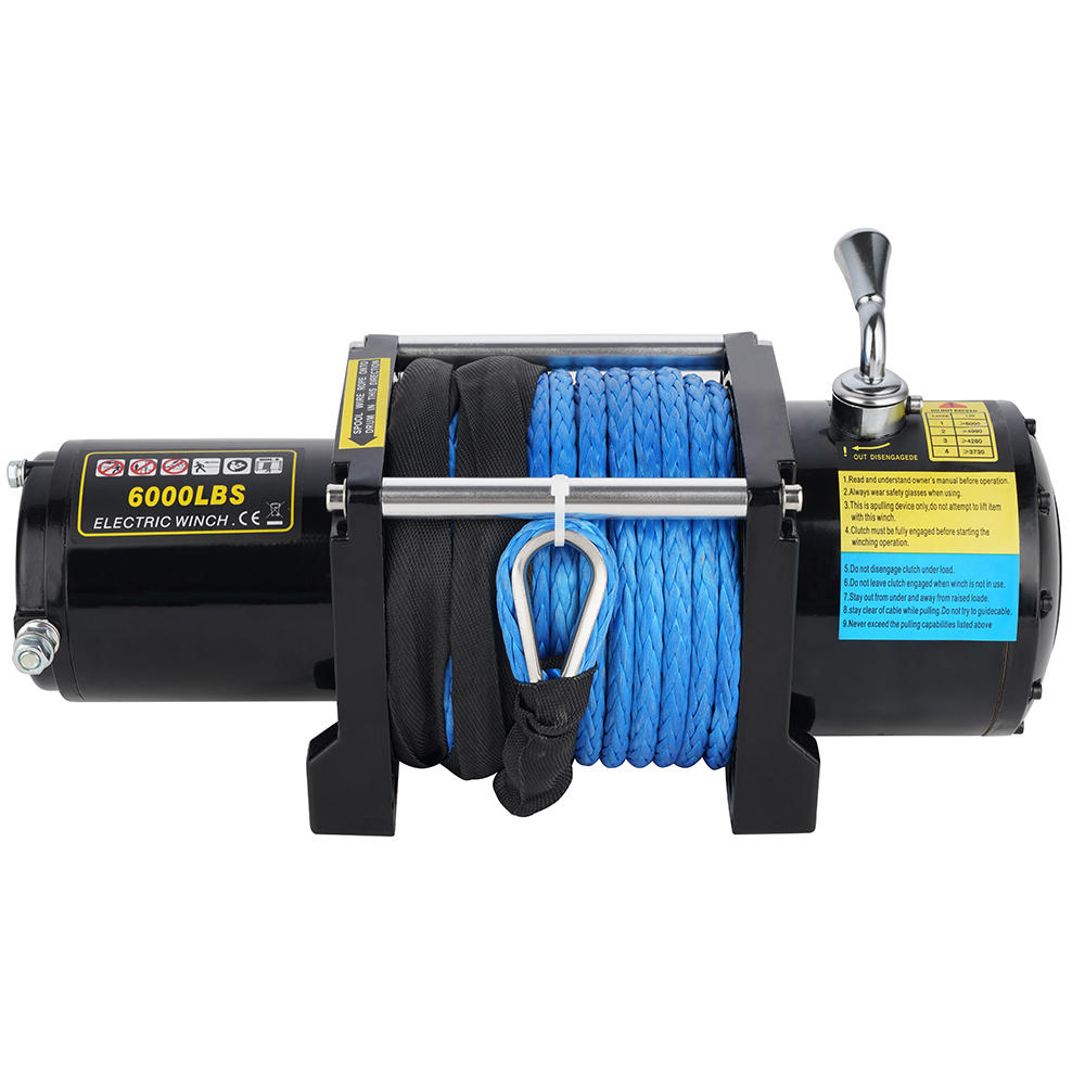 6000 LB. 4×4 12V WINCH WITH SYNTHETIC ROPE 图2