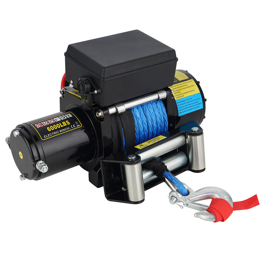 6000 LB. 4×4 12V WINCH WITH SYNTHETIC ROPE 图5