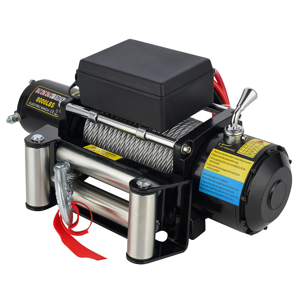 8000 LB. 12V 4×4 WINCH WITH STEEL ROPE 图5