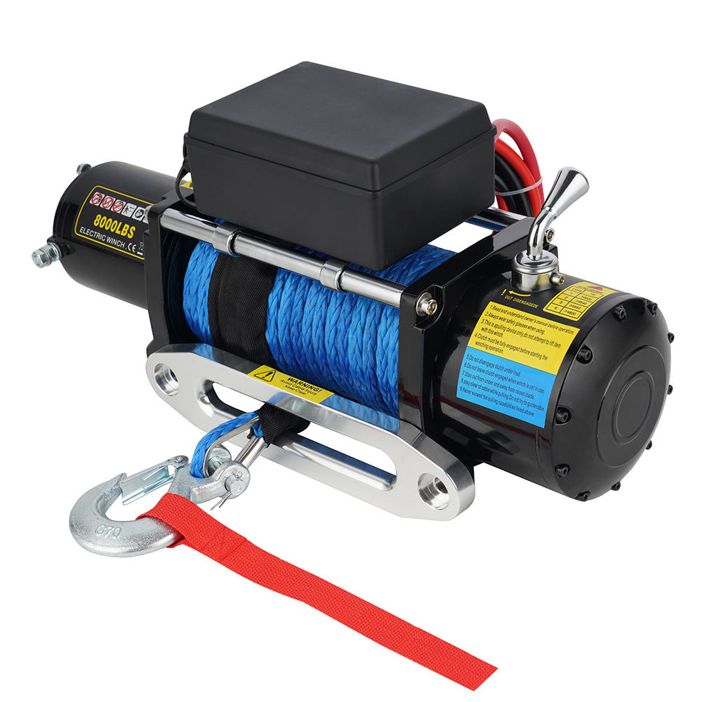 8000 LB. 4×4 12V WINCH WITH SYNTHETIC ROPE 图4