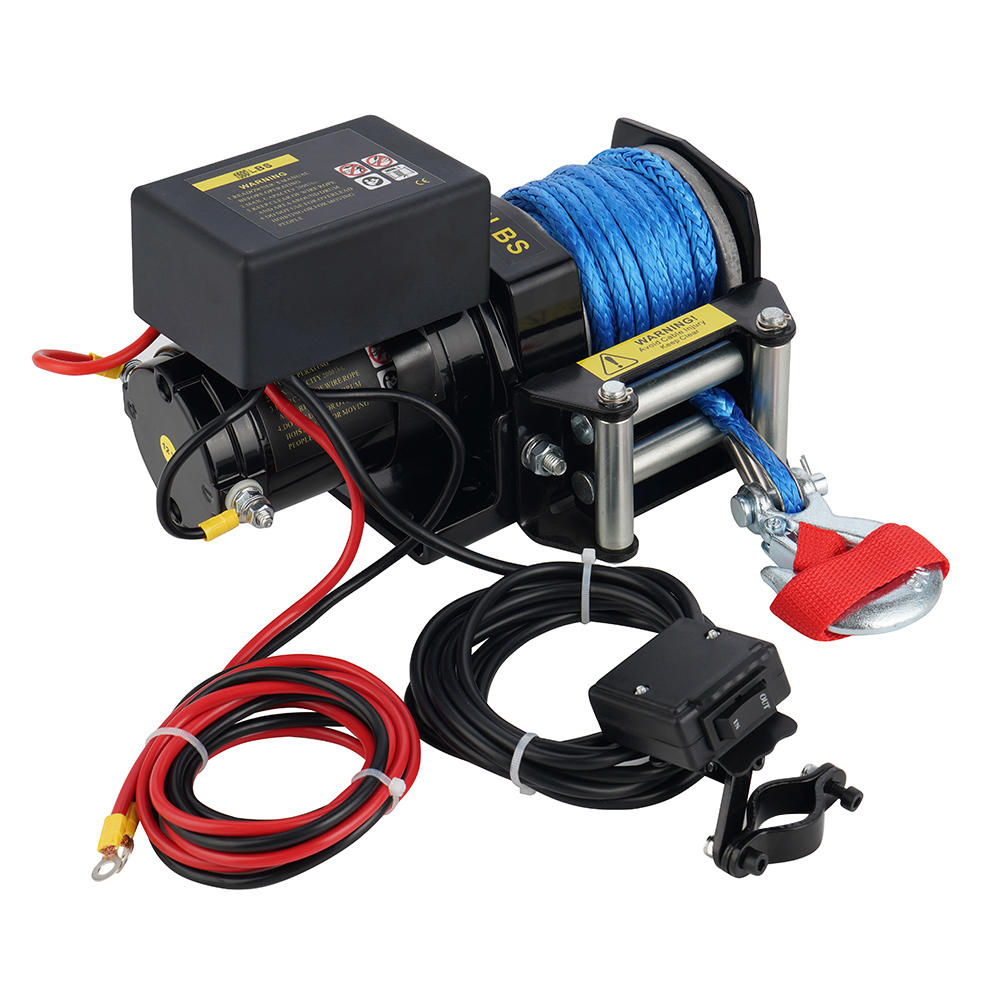 1500 LB. 12V ATV WINCH WITH STEEL ROPE 图5