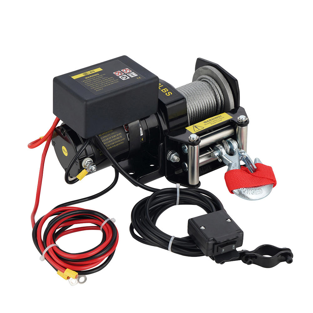 1500 LB. 12V ATV WINCH WITH WIRELESS REMOTE 图3