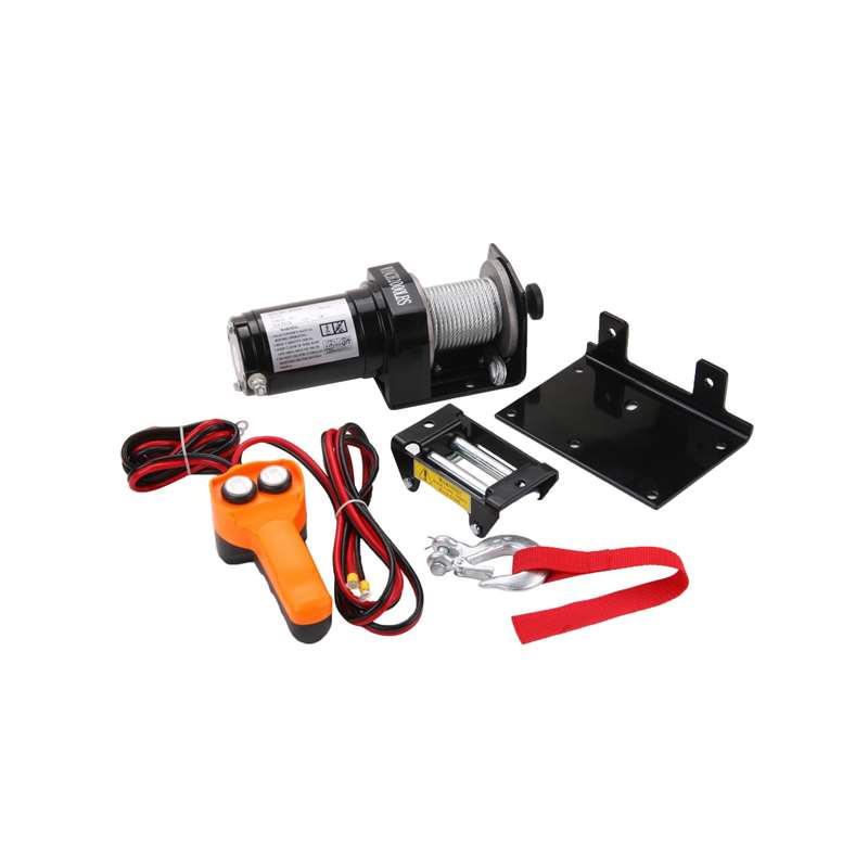 1500 LB. 12V MINI PORTABLE ATV WINCH