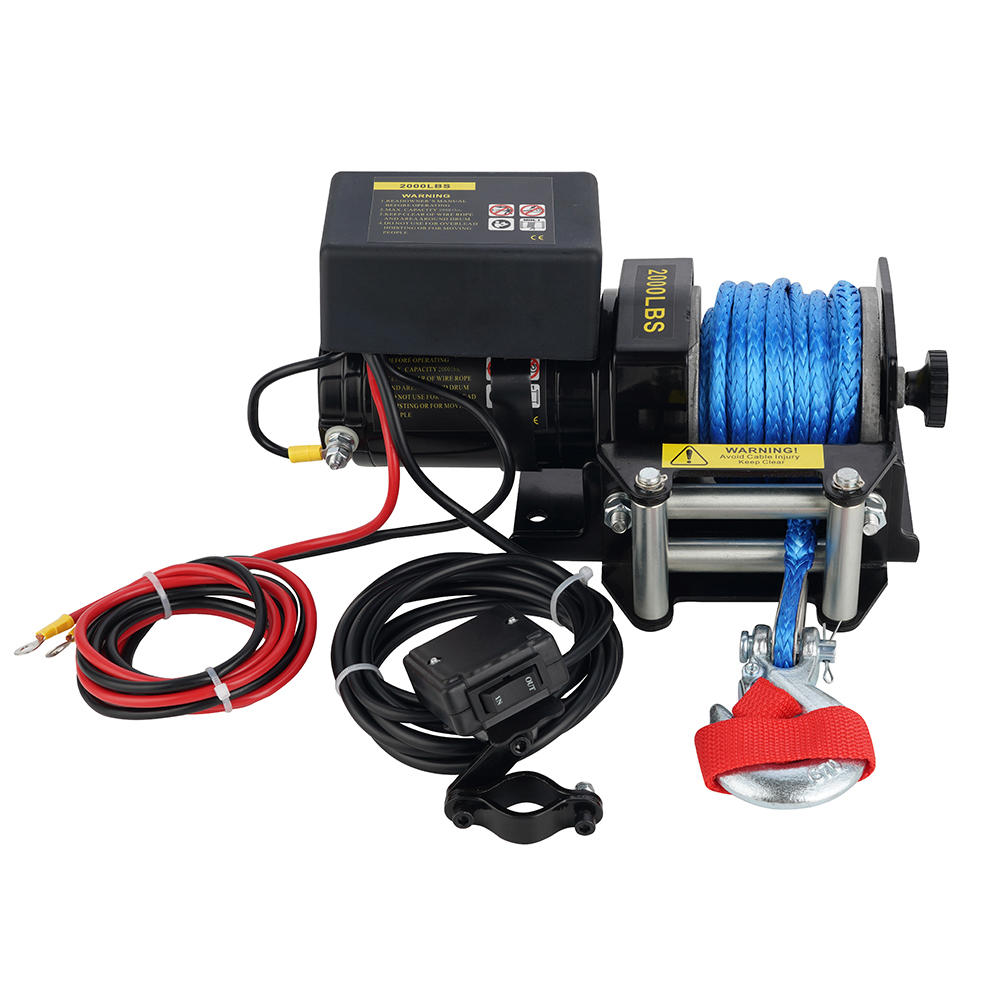 2000 LB. 12V ATV WINCH WITH SYNTHETIC ROPE 图6
