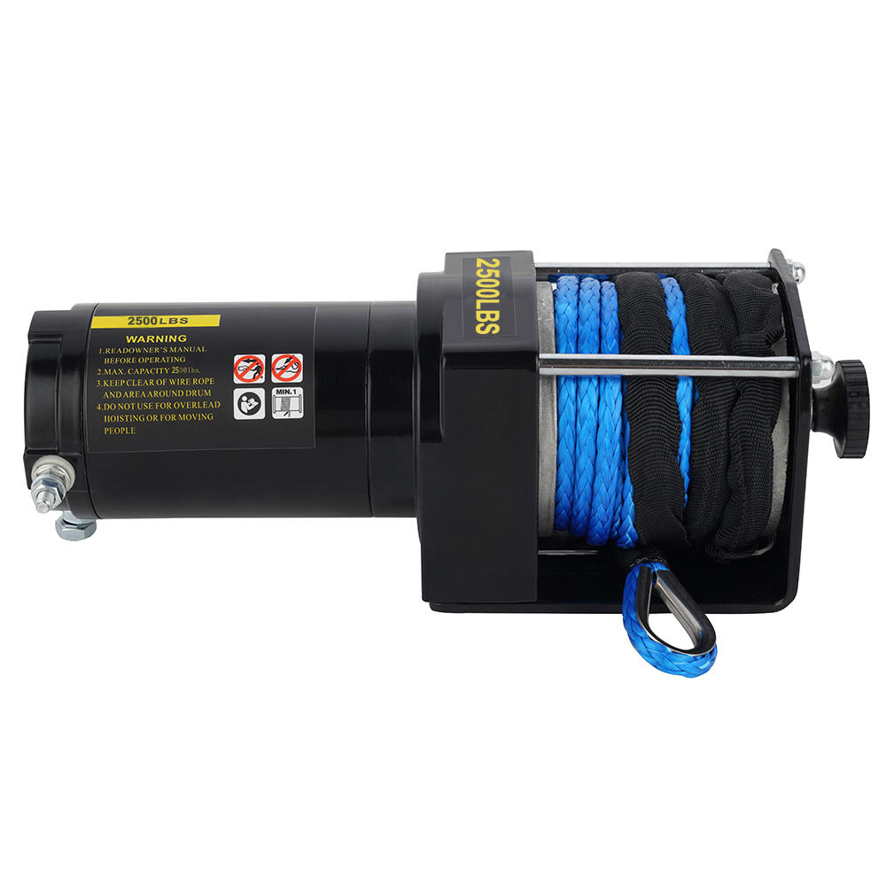 2500 LB. 12V ATV WINCH WITH SYNTHETIC ROPE 图2