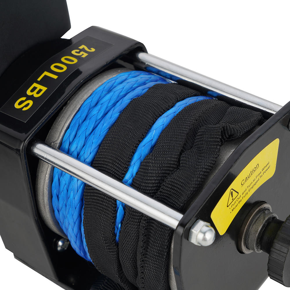 2500 LB. 12V ATV WINCH WITH SYNTHETIC ROPE 图3