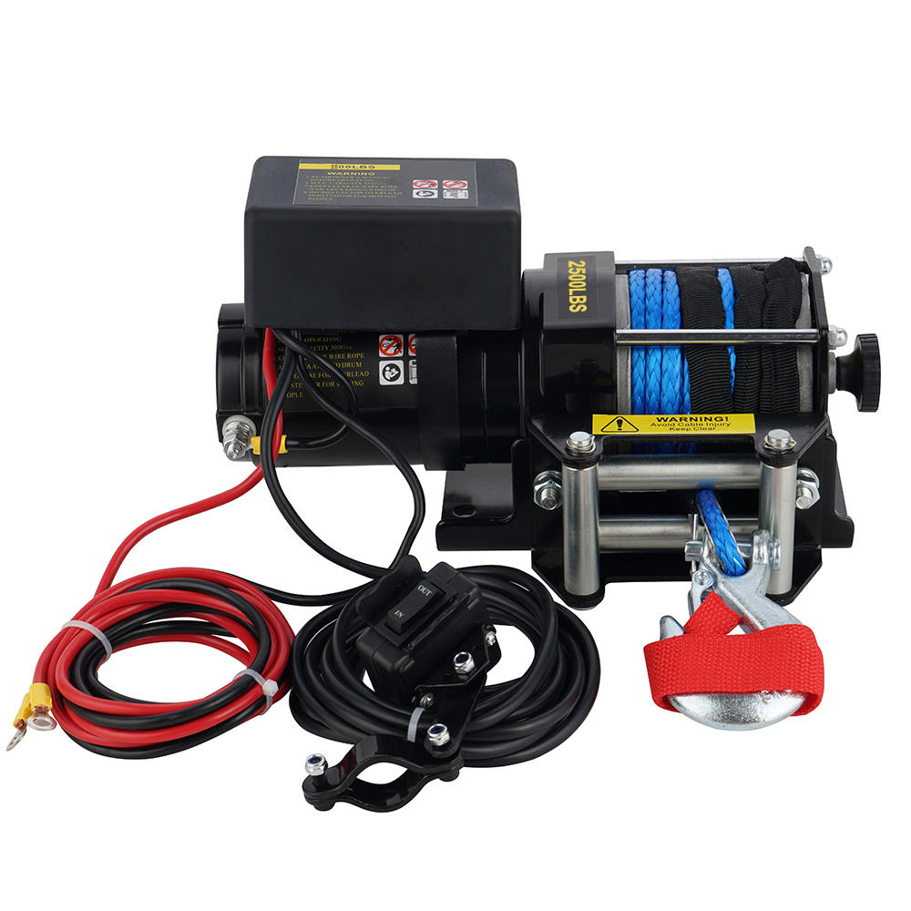 2500 LB. 12V ATV WINCH WITH SYNTHETIC ROPE 图6