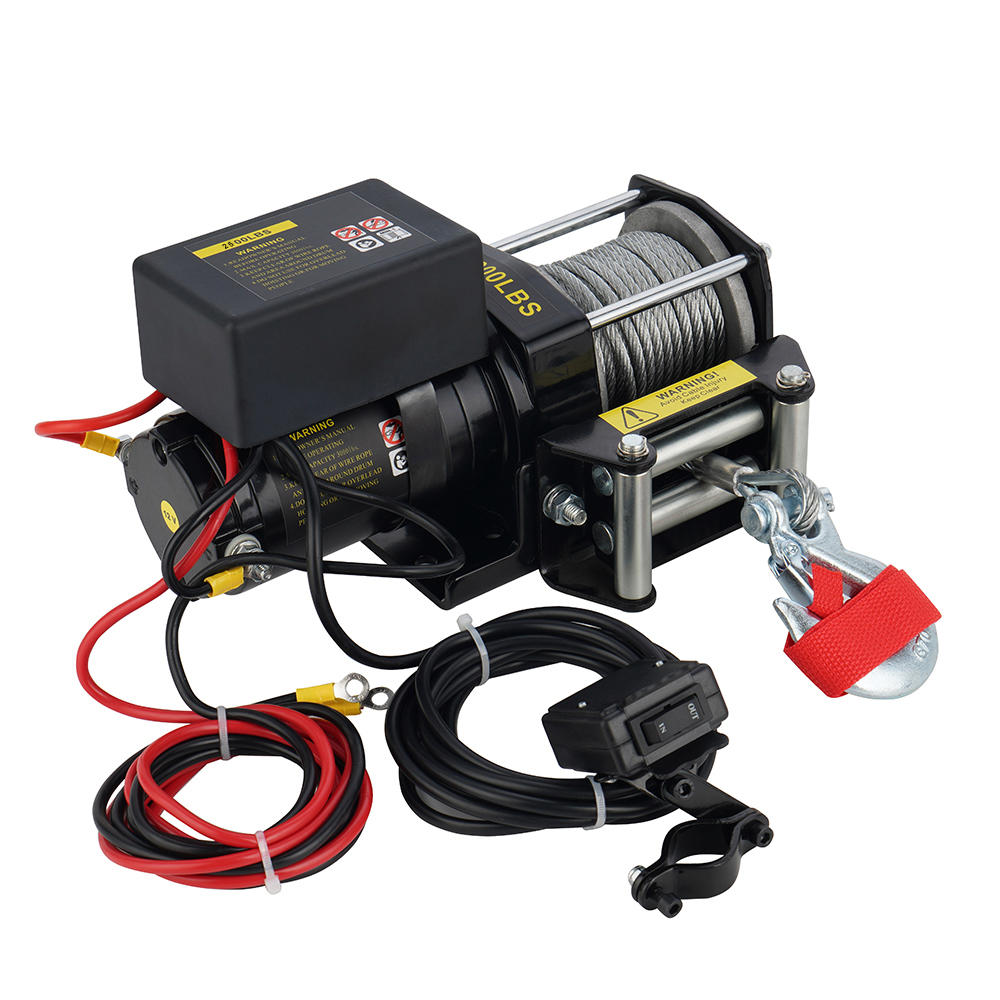 2500 LB. 12V ATV WINCH WITH WIRELESS REMOTE 图4