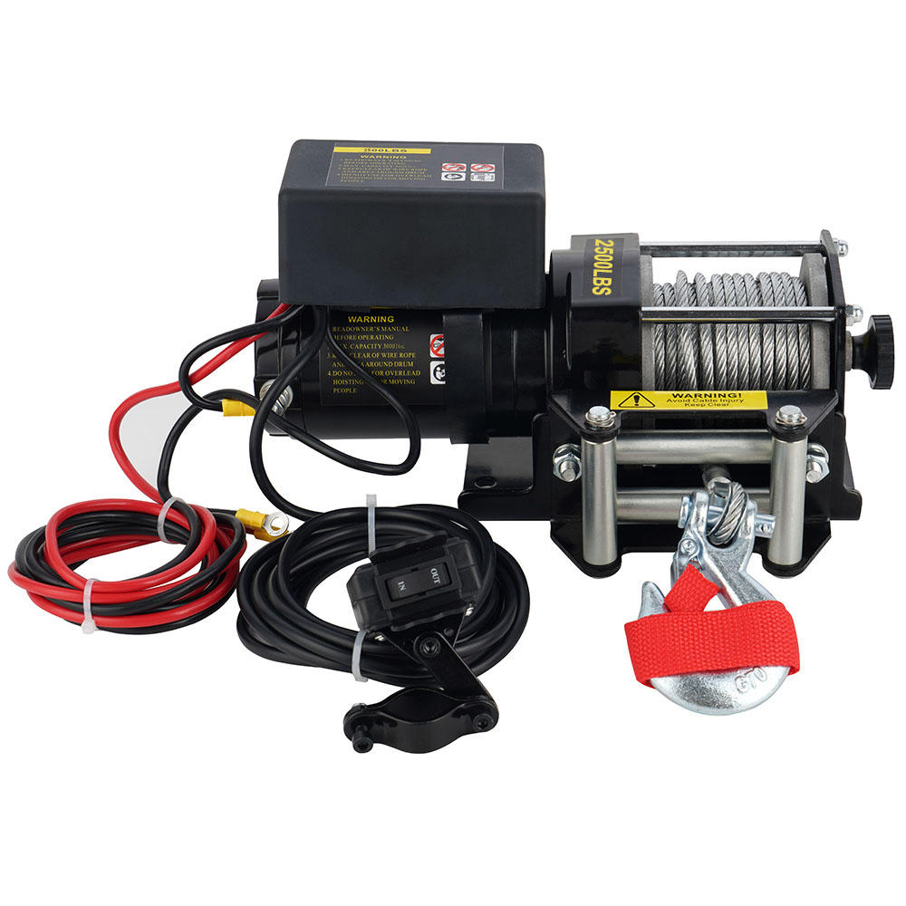 2500 LB. 12V ATV WINCH WITH WIRELESS REMOTE 图5
