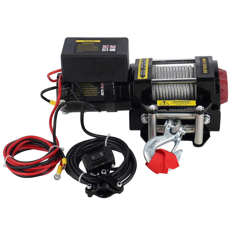 3500 LB. 12V WINCH WITH WIRELESS REMOTE