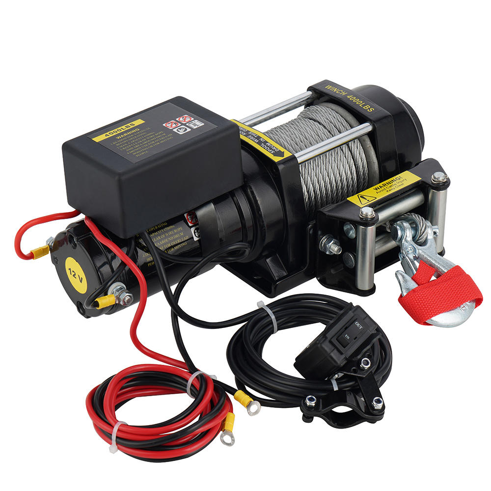 4000 LB. 12V MINI PORTABLE WINCH 图5