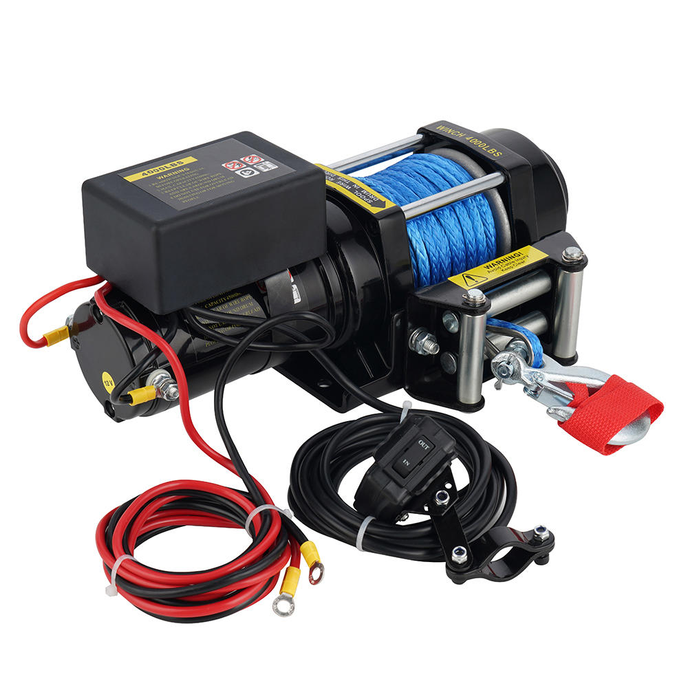 4000 LB. 12V WINCH WITH SYNTHETIC ROPE 图5