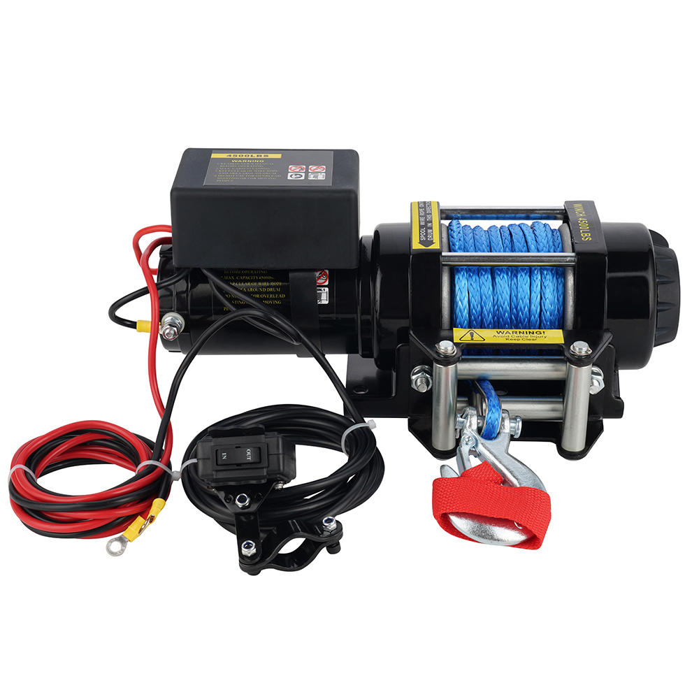 4500 LB. 12V WINCH WITH SYNTHETIC ROPE 图2