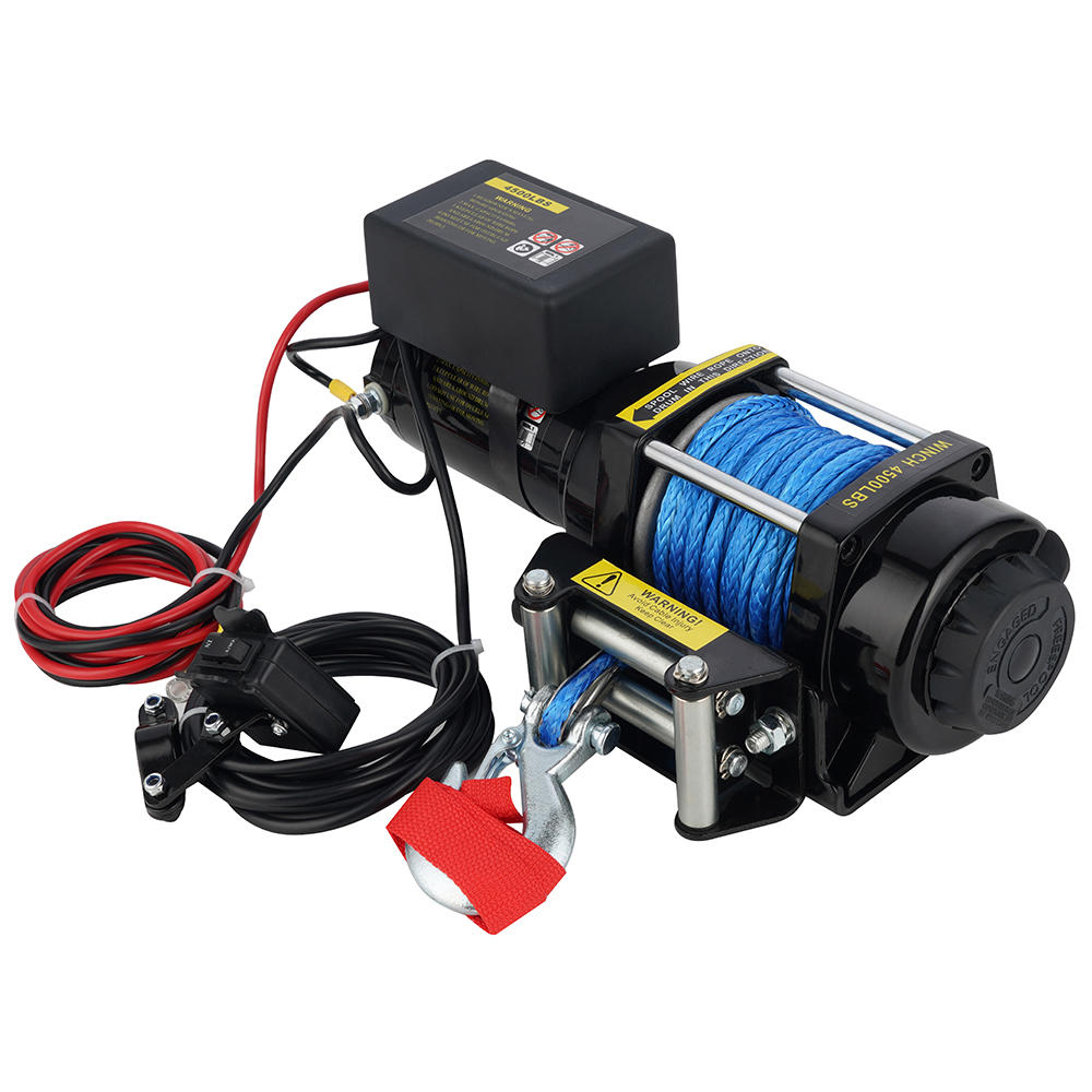 4500 LB. 12V WINCH WITH SYNTHETIC ROPE 图4