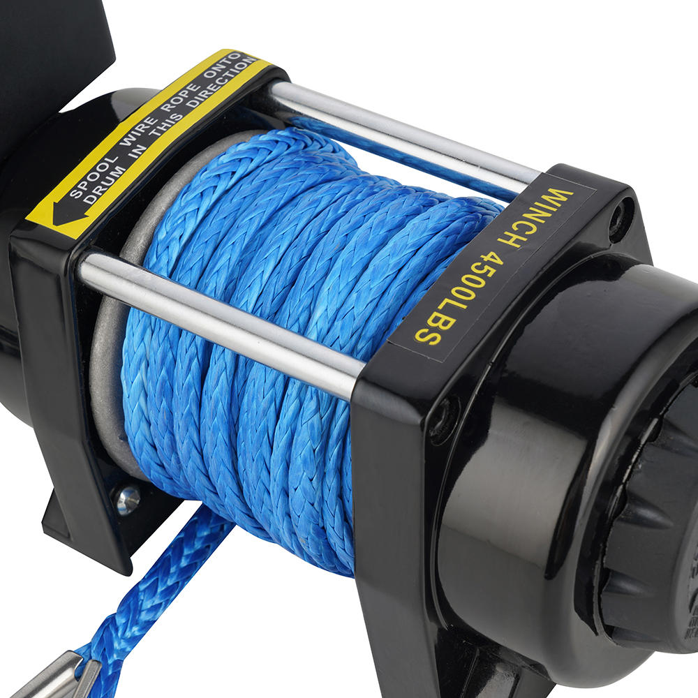 4500 LB. 12V WINCH WITH SYNTHETIC ROPE 图5