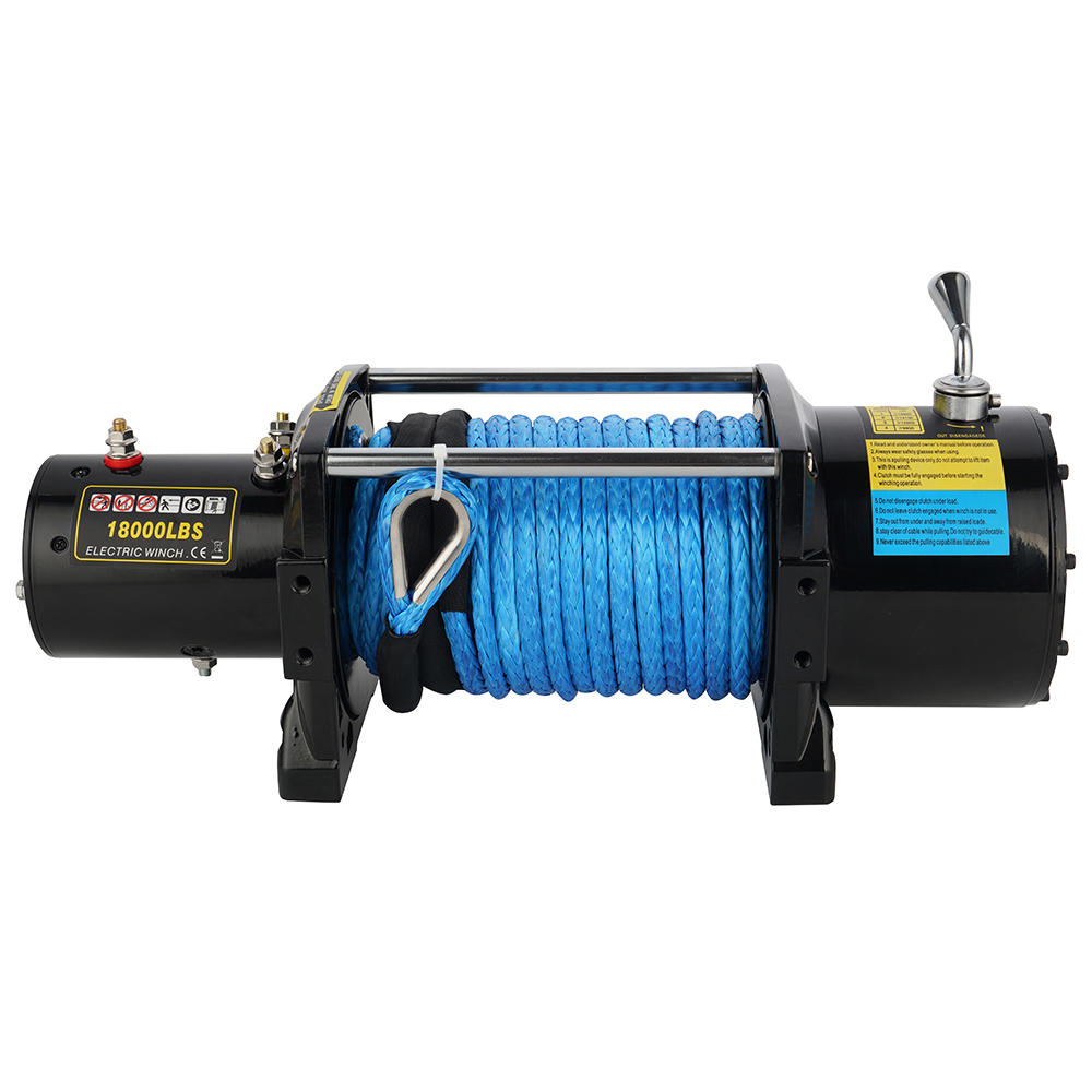 12V 18000LB TRUCK WINCH WITH SYNTHETIC ROPE 图2