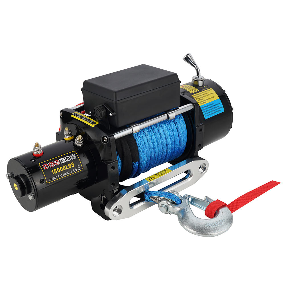 12V 18000LB TRUCK WINCH WITH SYNTHETIC ROPE 图4