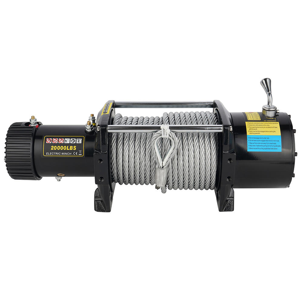 12V 20000LB TRUCK WINCH WITH STEEL ROPE 图5