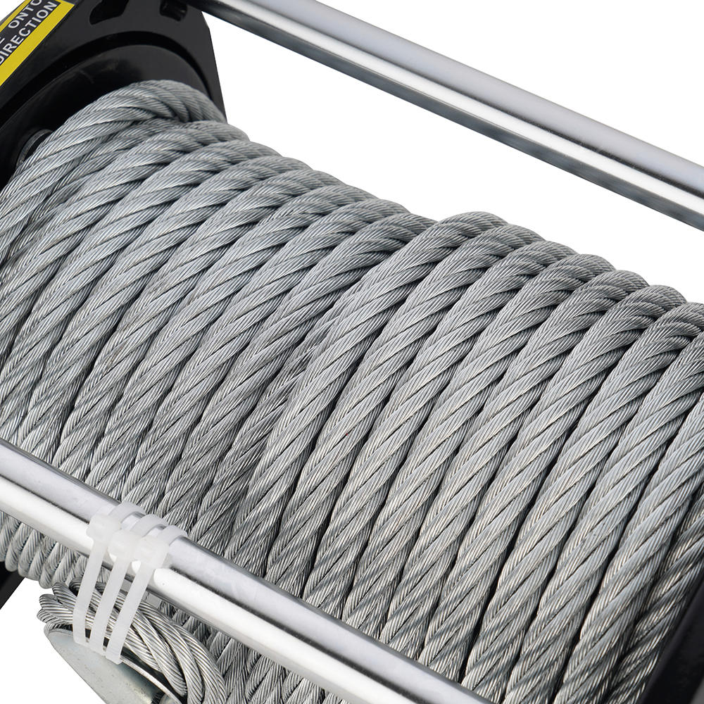 12V 20000LB TRUCK WINCH WITH STEEL ROPE 图6
