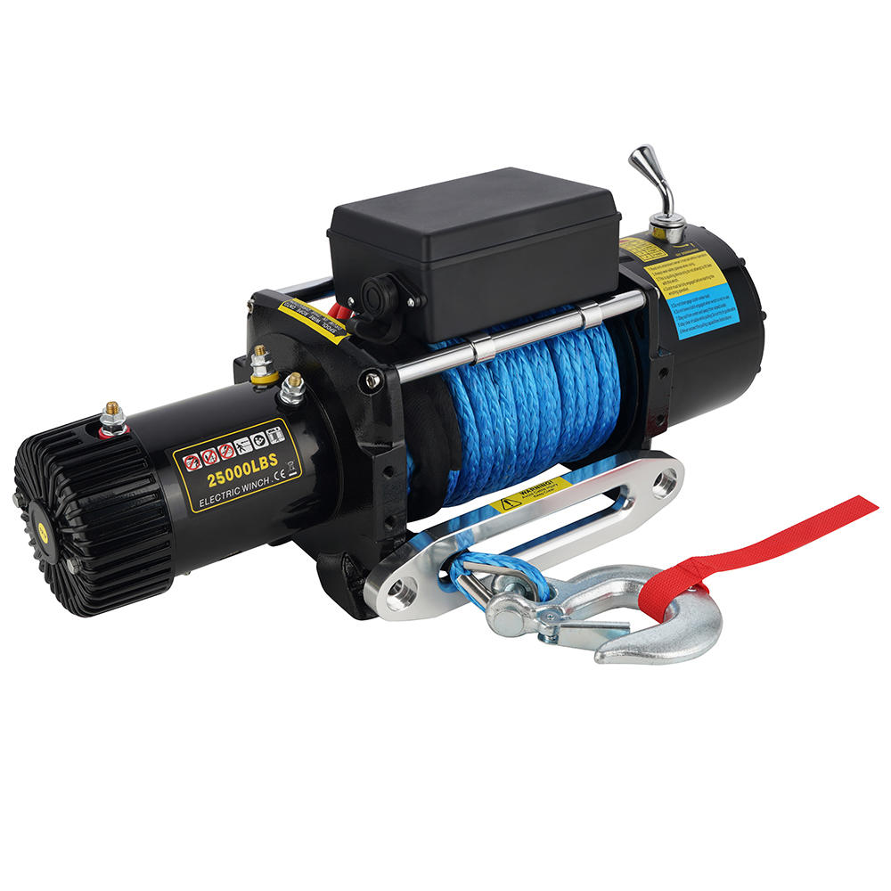 12V 25000LB TRUCK WINCH WITH SYNTHETIC ROPE 图4
