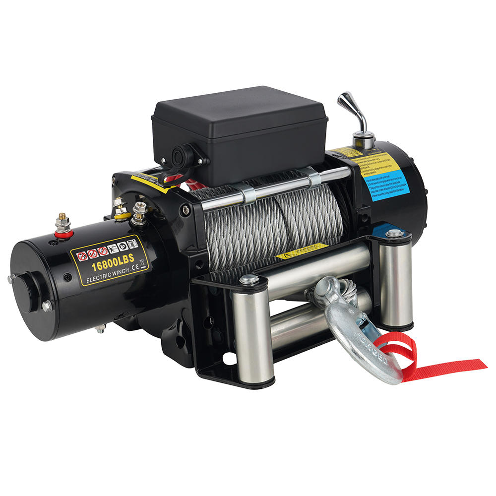 16800 LB. 12V TRUCK WINCH WITH STEEL ROPE 图4